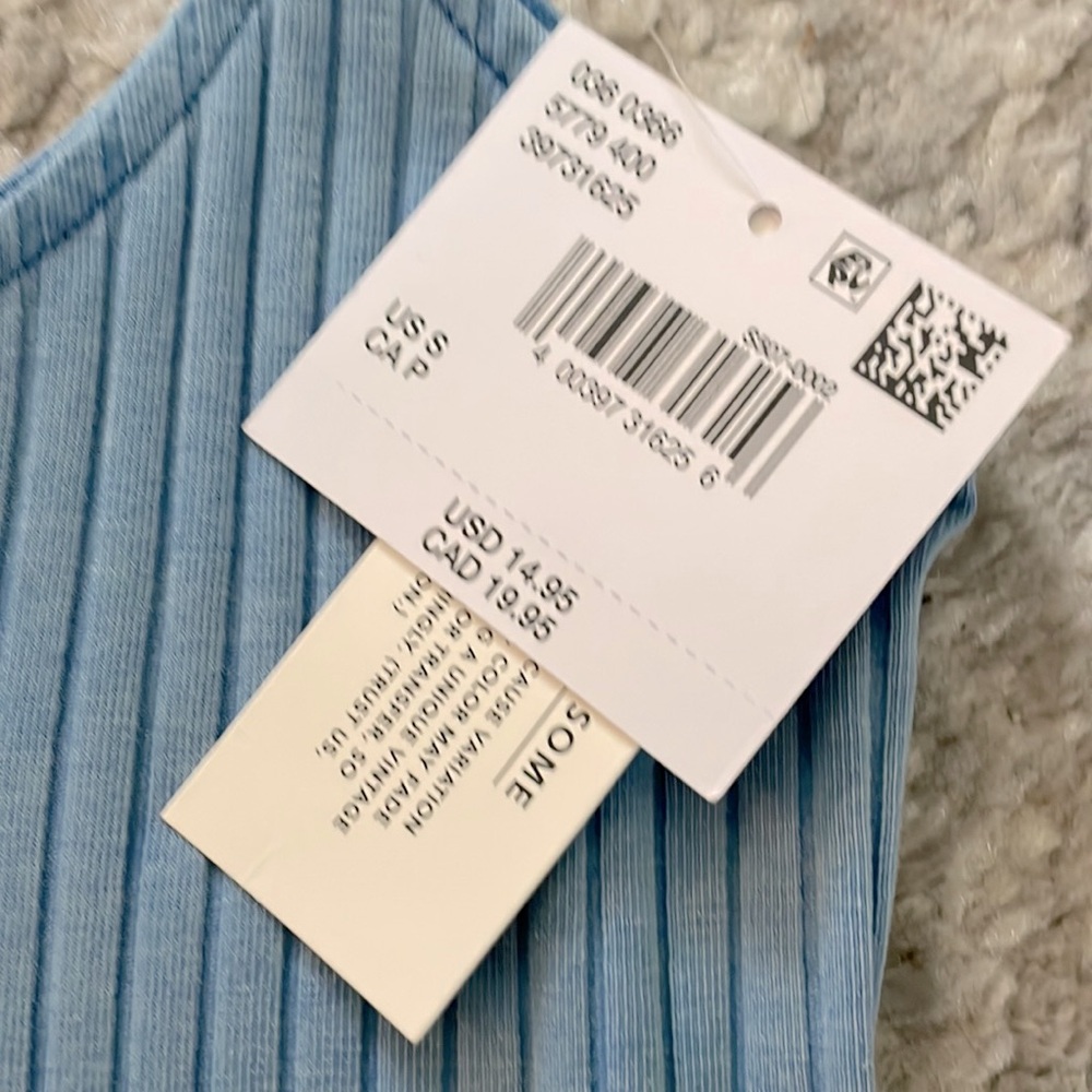 American Eagle Curvy Hi-Rise Shortie 000 & NWT AE Adjustable Tank Small - Picture 8 of 10